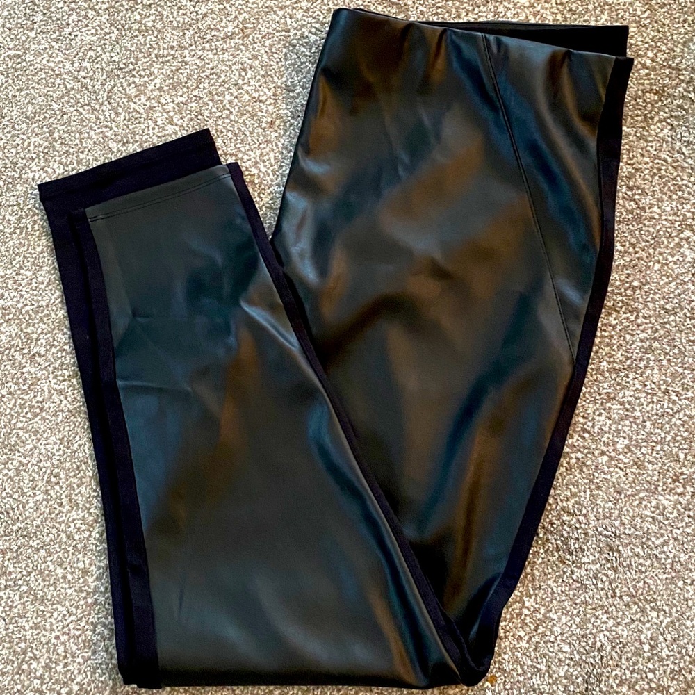 Faux Leather Pants
